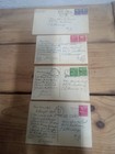 Vtg Lot Military Post Cards 1953 Army 1  2  3c Stamped Korean War Last Year