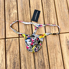 N2n Bodywear Men White G-pop Micro G-string Thong Swimwear Size L