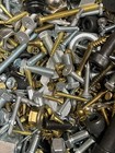 37lbs Random Bolt Fastener Hardware Lot Some Brass Screws   Washers Random  Mix