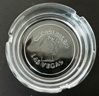 Caesars Palace Casino Ash Tray Glass Las Vegas  Nevada Casino Hotel