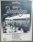 The Beach Boys Vintage 1978 Poster Advert Concert Tour Australia