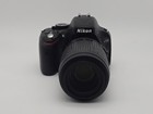 Nikon D5100 Dslr Camera W nikon 55-200mm Lens And Oem Battery charger     