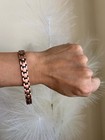 Slim Pure Copper Magnetic Bracelet Women Arthritis Pain Relief Balance Energy 