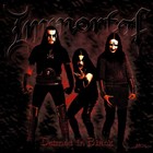 Immortal Damned In Black Banner 3x3 Ft Fabric Poster Tapestry Flag Album Art