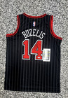 Matas Buzelis Signed Autographed Chicago Bulls Jersey W  Coa Jsa Ck30761