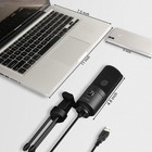Fifine - Usb Microphone - Black - Studio Recording Gaming Podcast - K669b