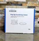 Pop Up Power Outlet W  15w Wireless Charger   4 Receptacles   2 Usb-c 65w Gan