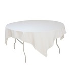 54  X 54  Square Seamless Tablecloth For Wedding Restaurant Banquet Party