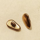 Gold Titanium Eyeglass Nose Pads Metal Frames Glasses Piece 12mm 