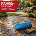 The Original Weathered Flagstone  Concrete Roller Stamp  Stone Texture Roller   