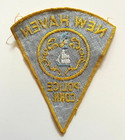 Ms011 Genuine New Haven Connecticut Police Department Shoulder Patch City Seal