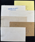 1915-97 Us 6 Covers W 25 Different Types Stamps Used