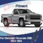 Front Bumper Support Mount Bracket Set For 2014-2015 Chevrolet Silverado 1500