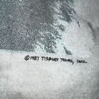 James Taylor Never Die Young Vtg T Shirt 80s Hanes Xl Howling Wolf Rare Concert