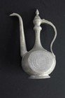 Antique Hand Tooled  Middle Eastern Tall Tea Pot 14 1 2  Height