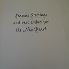 Dog With Scarf   Hat Greeting Card Holiday Season Christmas Wishes With Envelope