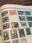 Scott Postage Stamp Album Vintage Worldwide Starter 5   10  Filled