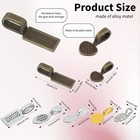 170pcs Glue On Bails For Jewelry Making  Jewelry Pinch Bails For Pendants  Neckl
