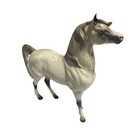 Vintage Hartland Horse Glossy White Grey Mane tail 9    Arabian Stallion