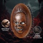  Boar Bristle Hair Brush For Men Hair Care - Beard Brush  Mustache Brush Skull