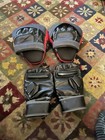 Everlast Wrist Wrap Heavy Bag Gloves L xl With Xnature Mma boxing Training Mitts