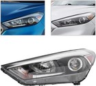 For 2016 2017 2018 Hyundai Tucson Halogen Headlights Headlamps Assembly W led Dr