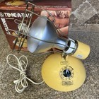 Vintage General Electric Deluxe Time-a-tan Sun Tanner Lamp Ge Rsk6 W  Box Tested