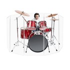 Drum Shield 2 Ft  X 4 Ft  Panel