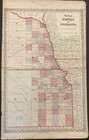 1859 Johnson Colton Kansas   Nebraska Lecompton Santa Fe Rd  Large Antique Map