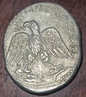      very Nice  Caracalla Tetradrachm-211-217 Ad-26mm 11 20g-xf-antioch-eagle