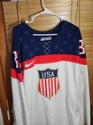 Vintage Nike Olympics Team Usa Hockey Patrick Kane  88 Jersey Iihf Xl Fits L