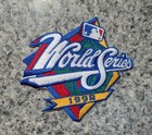 1998 World Series   New York Yankees   San Diego Padres Patch 4 5 x4 