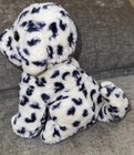 Vtg Dakin Sitting Puppy Dog Plush Purple Cheetah Spots 9    Scratch Eyes Dalmatian