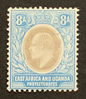 Travelstamps  East Africa   Uganda Stamps Sc  24 8a Edward Vii Mint Og H Wmk