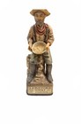 Vintage Lionstone Whiskey Figurine - Gold Panner Prospector Decanter - 8-year-