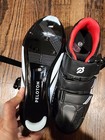 New Peloton Cycling Bike Shoes Sz Us 9 For Peloton Bike Black red  No Box