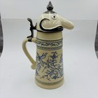 1959 West End Brewing Webco Schultz Lidded Advertising Beer Stein 59-csm