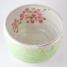 Japan  Matcha Chawan Tea Ceremony Bowl Sakura Pink Spring Tea Green Mino Ware