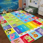 Abc Carpet  Kids Rugs For Playroom  Educational Play Mat For Kids  Preschool 