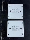 Lot Of 2 Ubiquiti Networks Unifi Security Gateway White  usg 