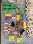 Wooden Train Track Set
