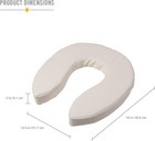 Dmi Raised Toilet Seat Cushion Seat Cushion 2 Inch Pad