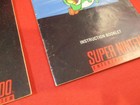 Super Mario World 1   Nintendo Snes Console System Instruction Manual Booklet  s