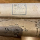 Vintage Q r s  Word Roll   American Song Roll Music For Player Piano - Lot Of 3