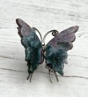 Ocean Jasper Butterfly 3    Natural Stone Carving