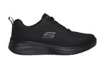 Skechers Ultra Flex 3 0 Jinie Womens Round Closed Toe Work Shoes  Black - Wide