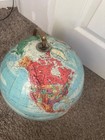 Vtg Replogle World Nation Series Raised Relief Topographical 12  Globe Ussr Nl