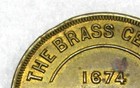 Waterbury Ct Good For Trade Token  Upson Singleton  Brass  50c  Connecticut 1924