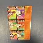 Skybox Metal Universe Nba Championship Preview 1997-98 Uncut Sheet 6 Cards