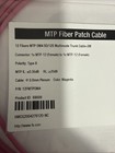Lot 8 Fs Mtp mpo Fiber Patch Cable 12 Fibers Mtp Om4 50 125 Multimode Trunk 2m